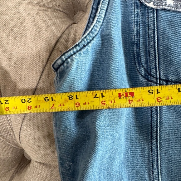 Vintage Solutions Star Spangled American Flag Denim Vest - Picture 5 of 6